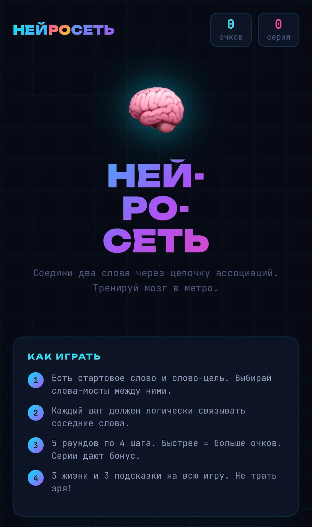 Нейросеть — игра на ассоциации